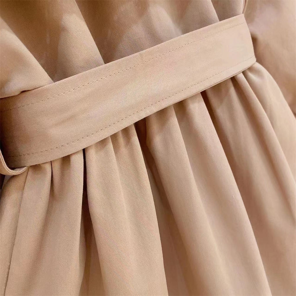 Детский ветровик с воротником для девочек оптом из Китая