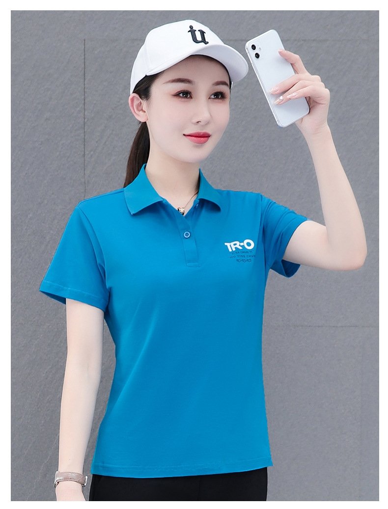 Поло с коротким рукавом для женщин оптом