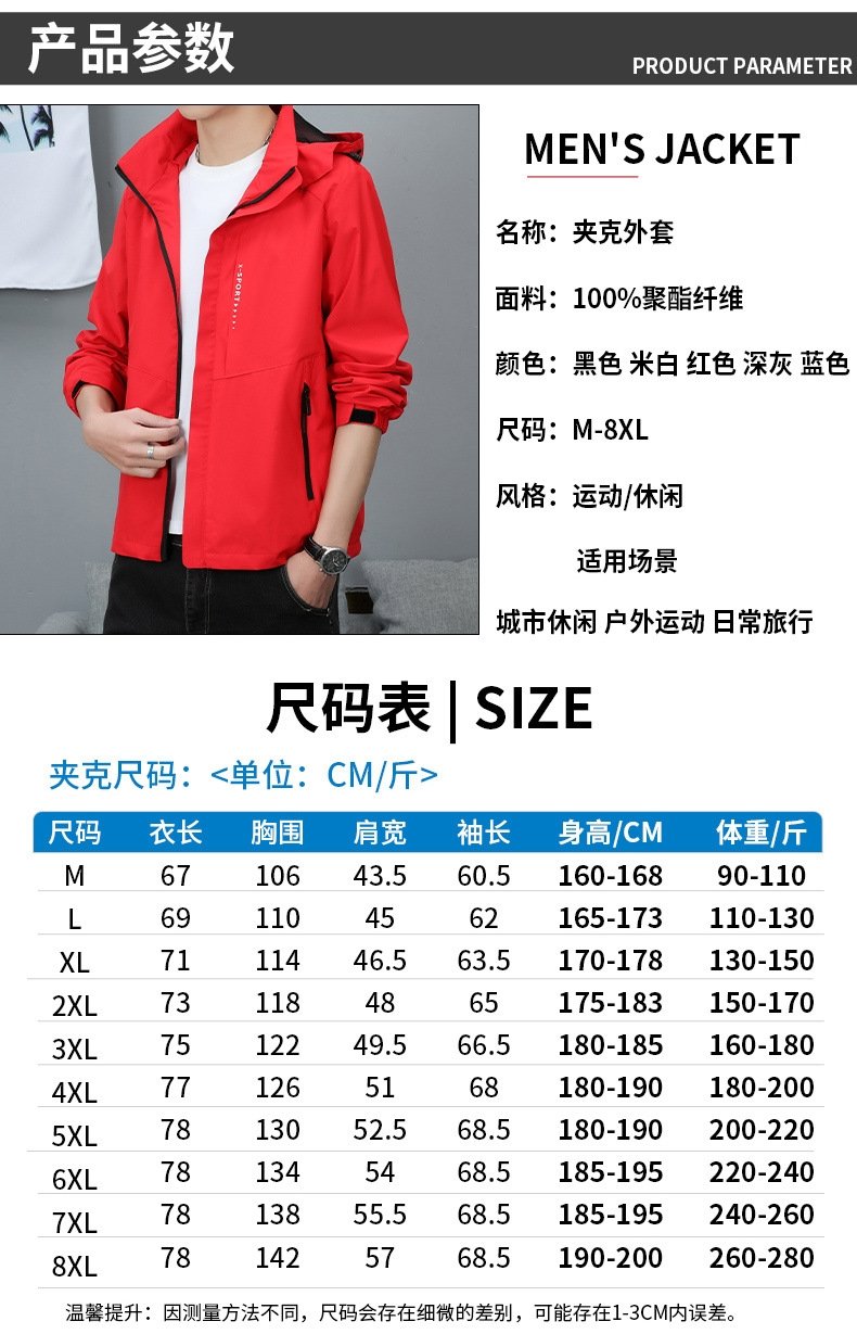 Мужская куртка с защитой от ветра и воды оптом из Китая