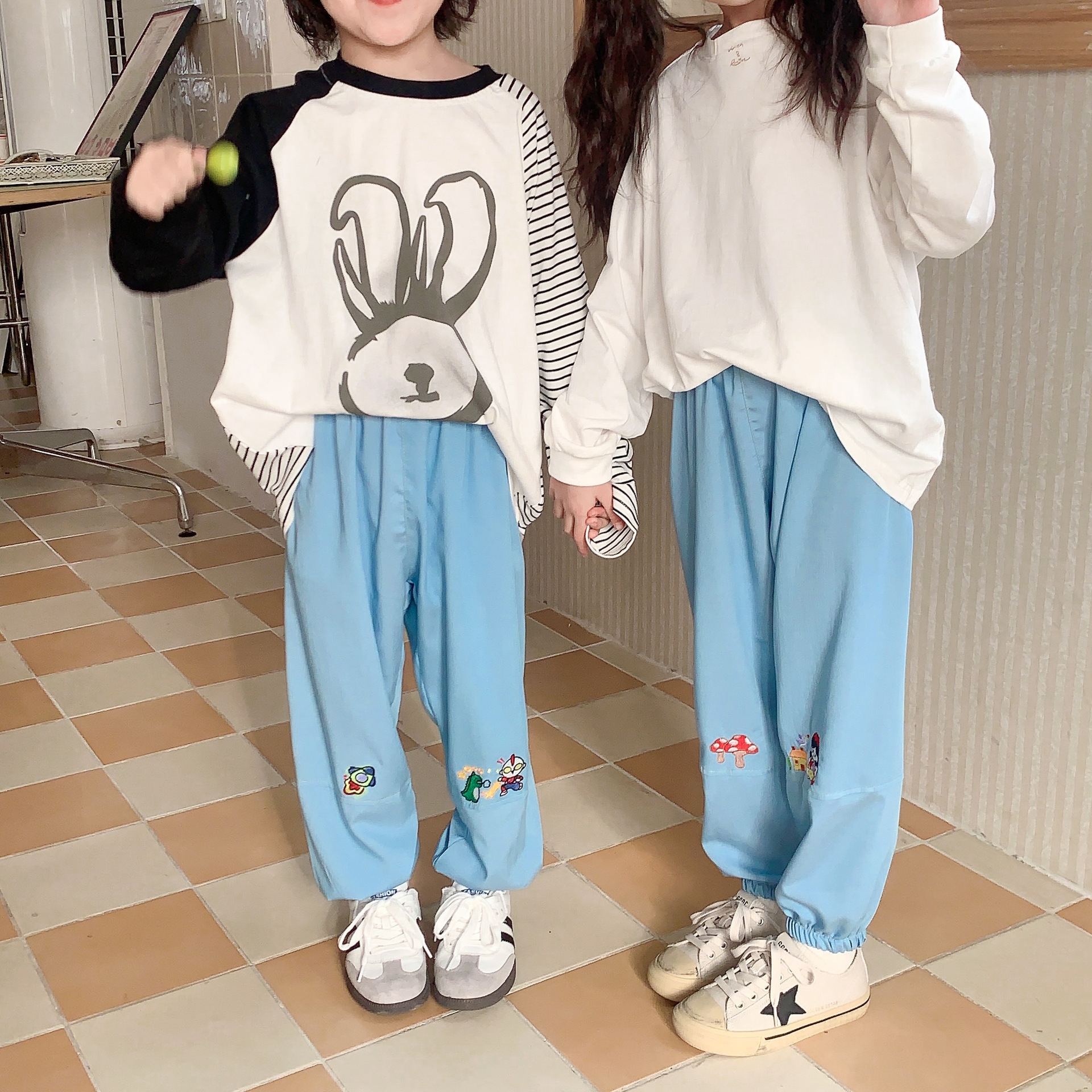 Детские джинсы с защитой от комаров и кондиционеры оптом из Китая