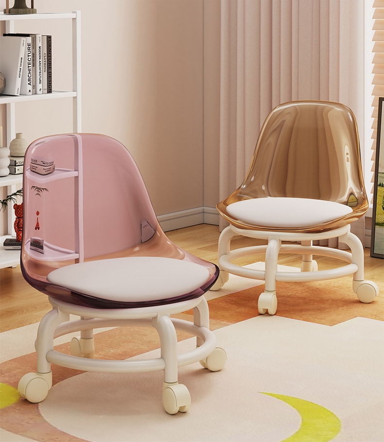 Детский стул с колесиками и подставкой для ног оптом из Китая