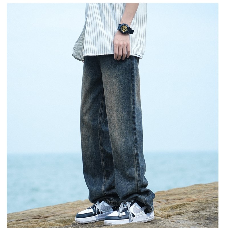 NASA мужские джинсы весна-осень 2024 оптом из Китая