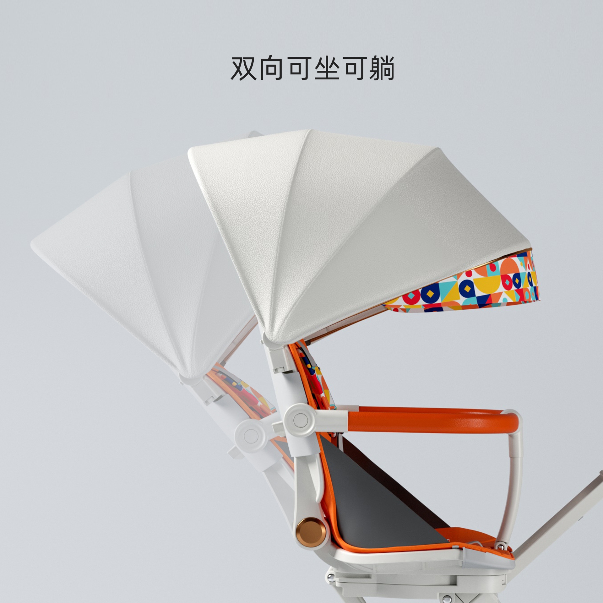 Playkids普洛可遛娃婴幼儿可躺可换向高景观轻便推车一键折叠X6X7 оптом из Китая