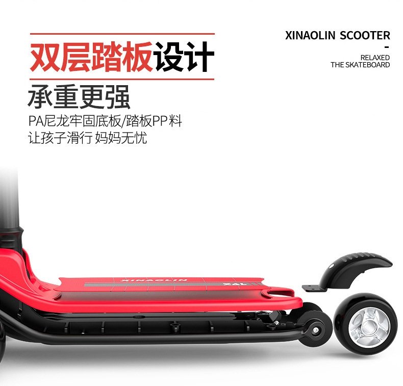 Детский трехколесный самокат оптом