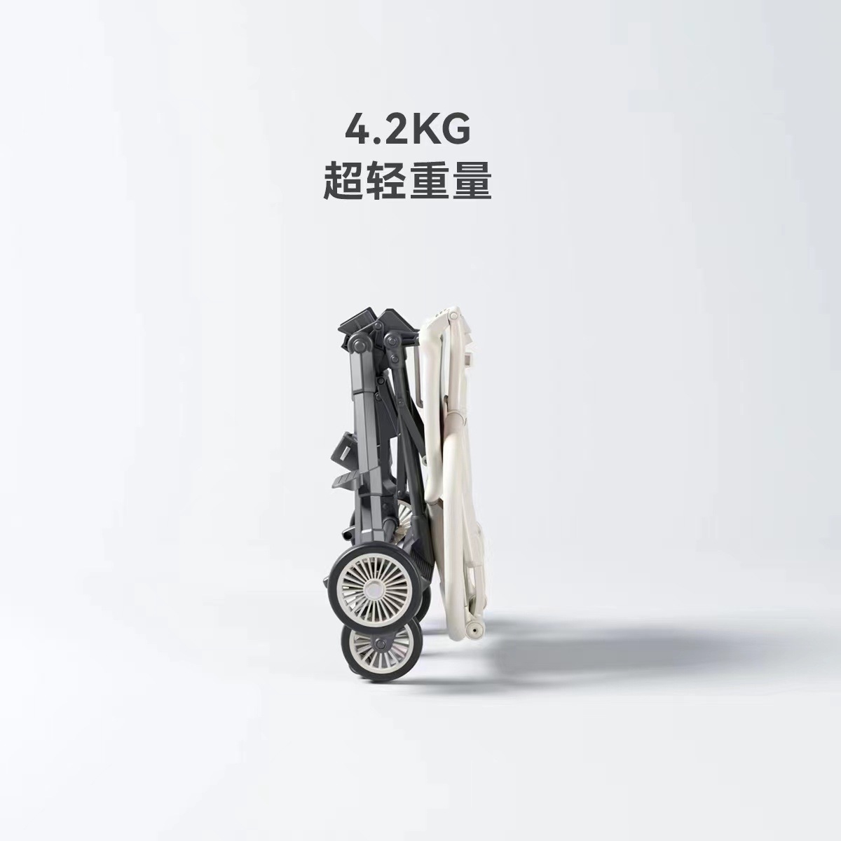 Playkids普洛可遛娃婴幼儿可躺可换向高景观轻便推车一键折叠X6X7 оптом из Китая