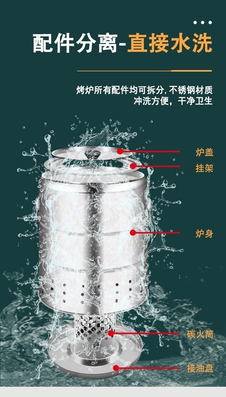 Домашний коптильный шкаф из нержавеющей стали оптом