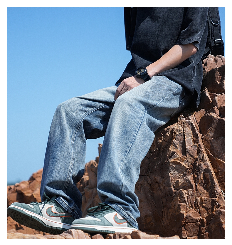 NASA мужские джинсы весна-осень 2024 оптом из Китая