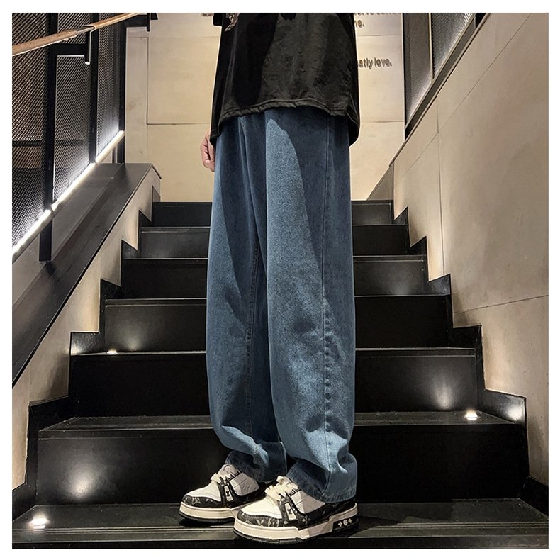 Мужские джинсы в стиле гангстеров оптом из Китая