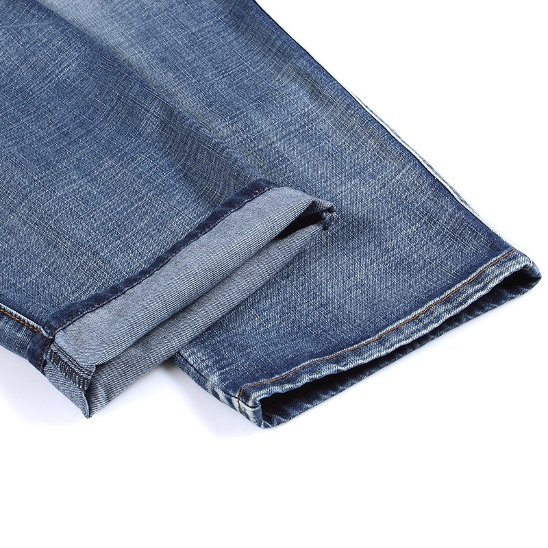 Мужские джинсы с множеством карманов оптом из Китая