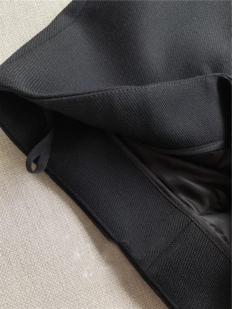 Высокая юбка-карандаш из шерсти с высокой талией оптом из Китая