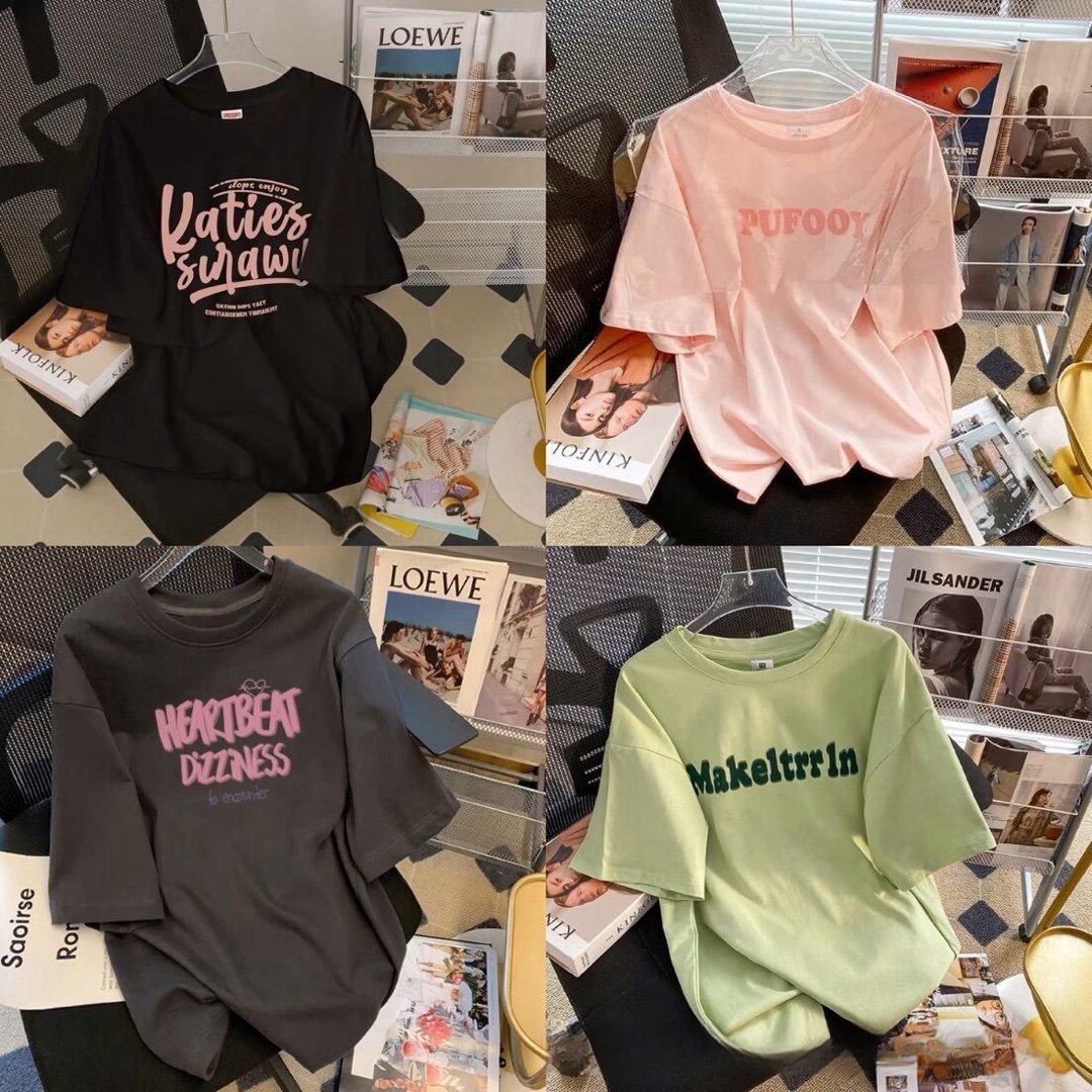 Женская футболка из чистого хлопка оптом