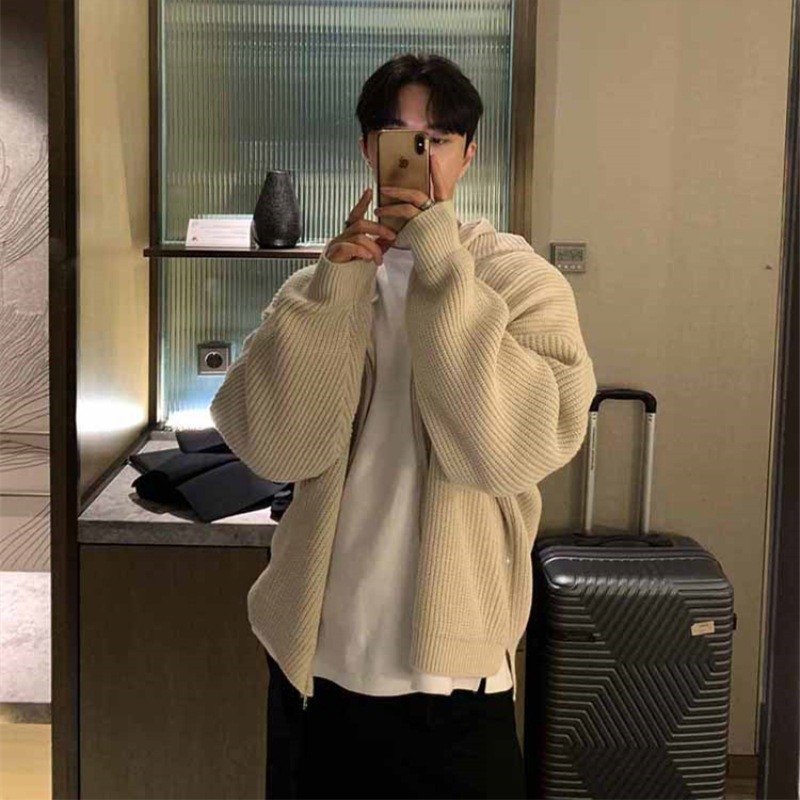 Мужской свитер с капюшоном оптом