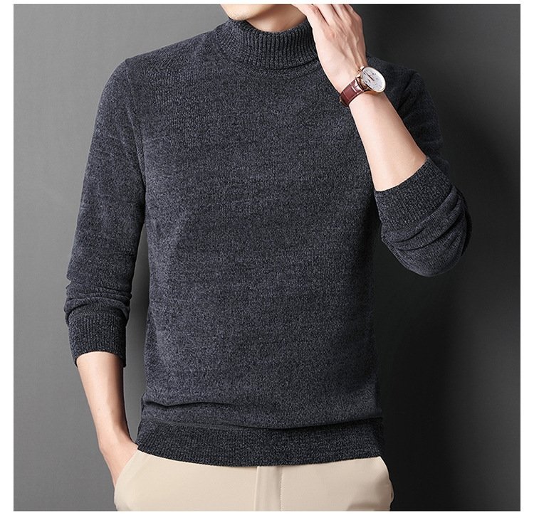 Толстовка с высоким воротником и утеплением для мужчин оптом