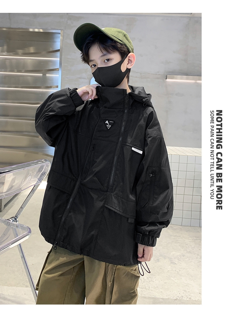 Детский плащ 2024 весна-осень оптом из Китая