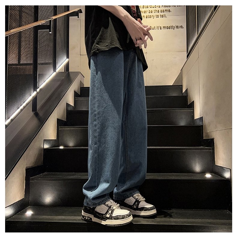 Мужские джинсы в стиле гангстеров оптом из Китая