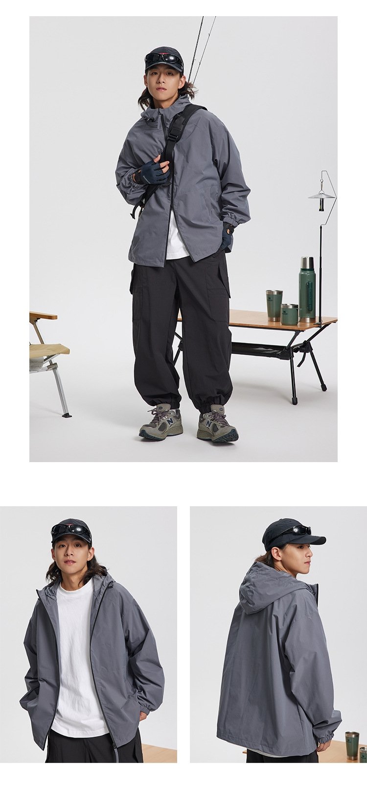 Куртка SHIBUYAELEMENT в стиле милитари с капюшоном оптом из Китая