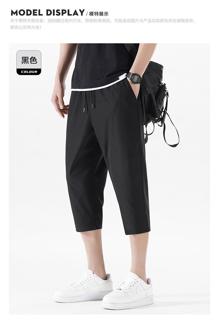 Мужские летние брюки из легкого льняного материала оптом из Китая