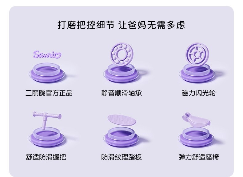 Детский трехколесный скейтборд оптом