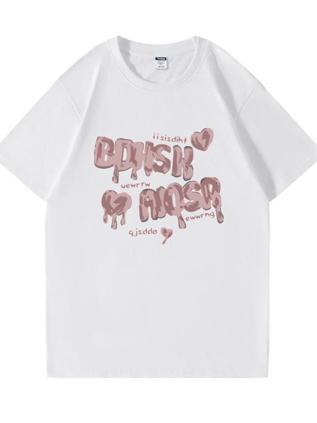 Женская футболка из чистого хлопка оптом