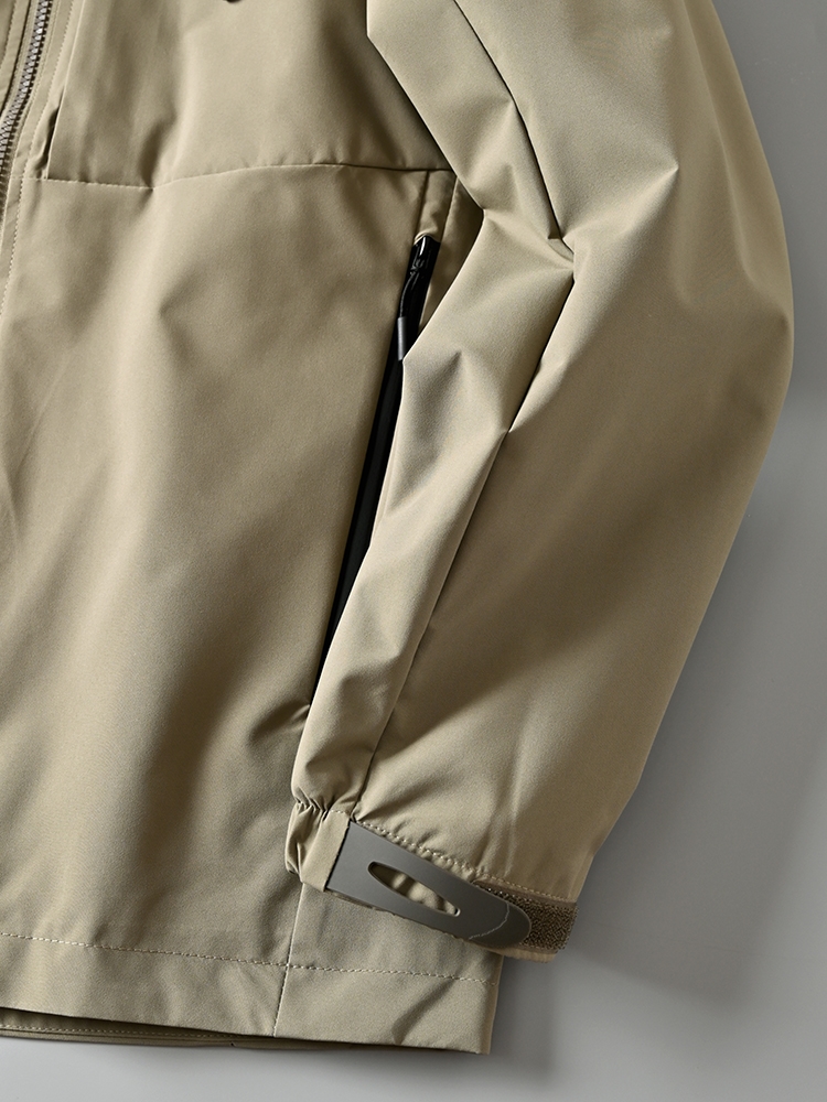 Мужская куртка с капюшоном и ветрозащитой оптом из Китая