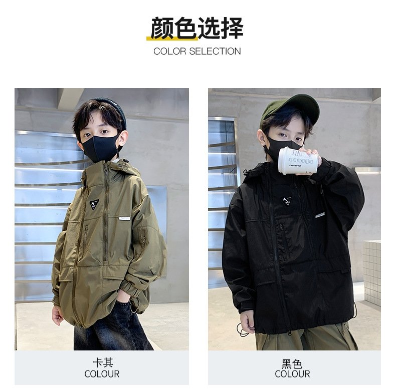 Детский плащ 2024 весна-осень оптом из Китая