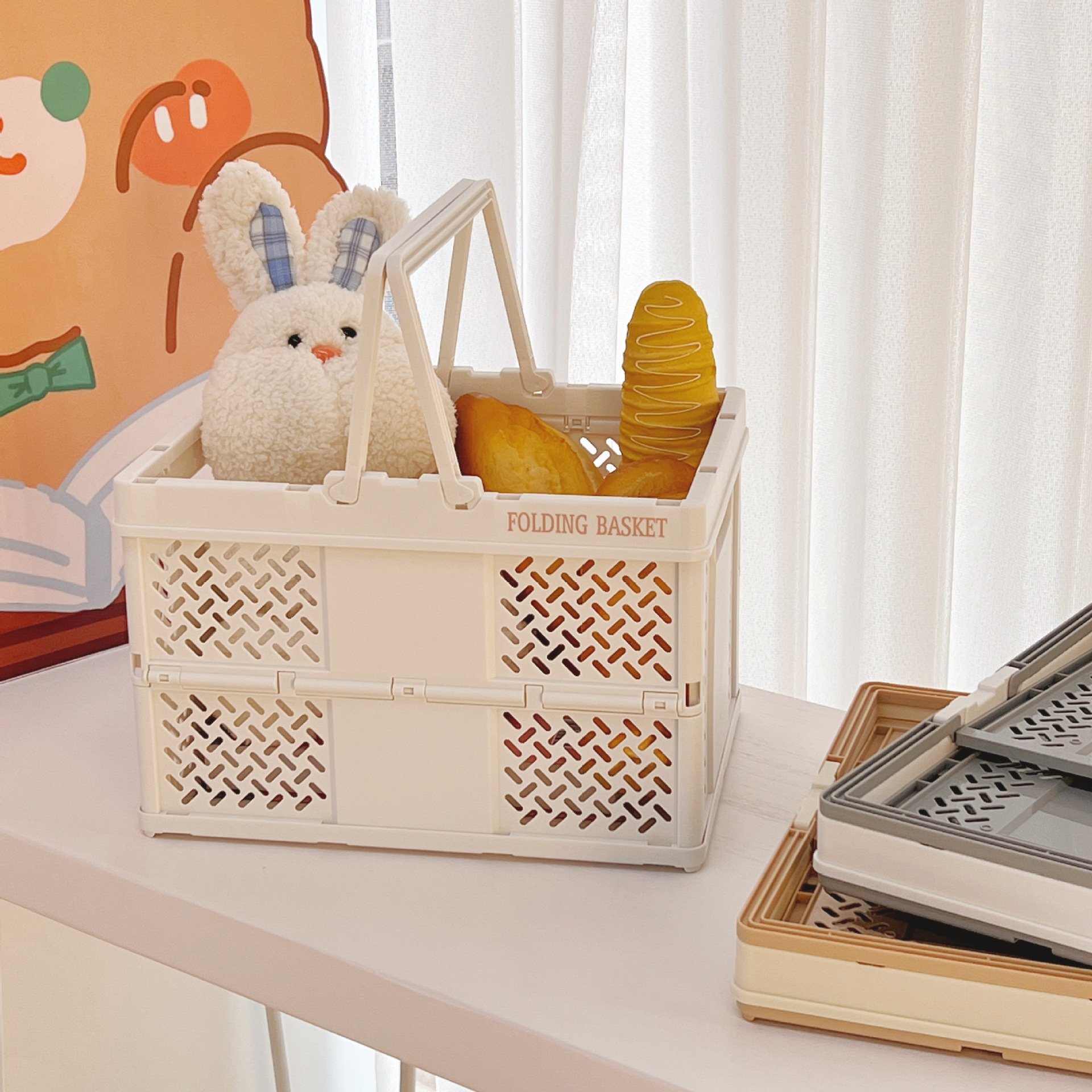 Складная корзина для пикника и хранения оптом