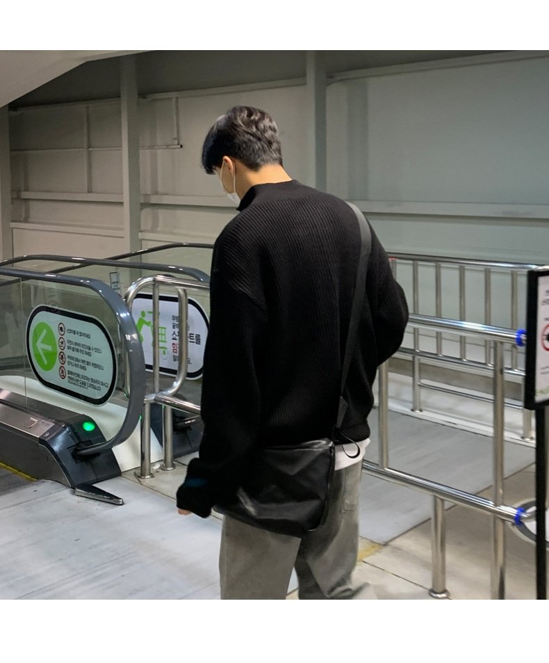 Мужская толстовка с высоким воротником и молнией оптом