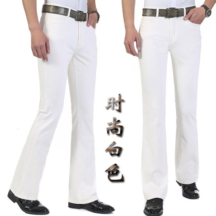 Мужские джинсы винтажного фасона из классического бархата оптом из Китая