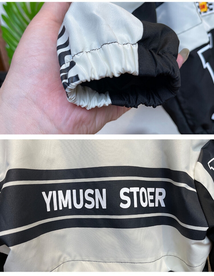 Детская мото-куртка 2023 весна-осень оптом из Китая