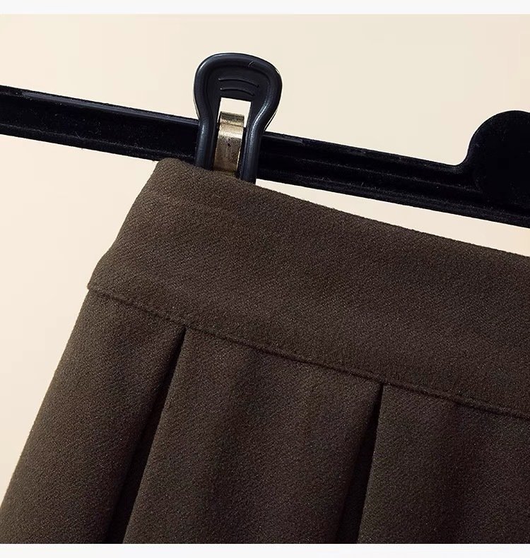 Юбка в стиле ретро с высокой талией и узором в виде зонта оптом из Китая