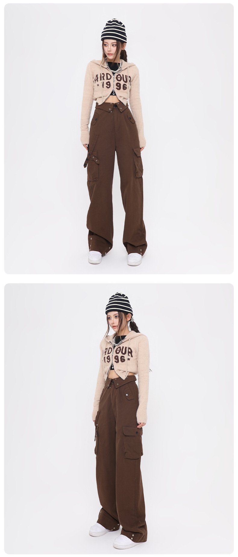 OREETA высокие брюки с дизайном для молодежи оптом из Китая