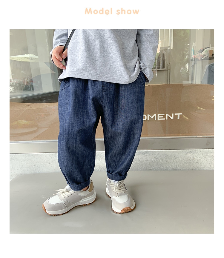 Детские джинсы в стиле Хан оптом из Китая