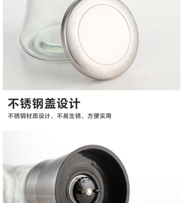 Стеклянный мельничек для перца из нержавеющей стали оптом