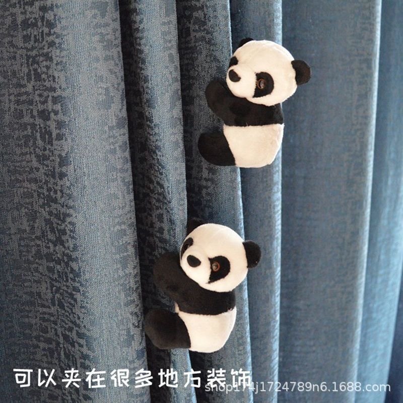 Мягкая игрушка-зажим для стола с маленьким пандой оптом
