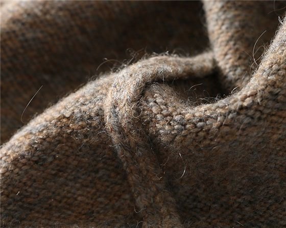 Высокий воротник вязаный свитер для мужчин оптом