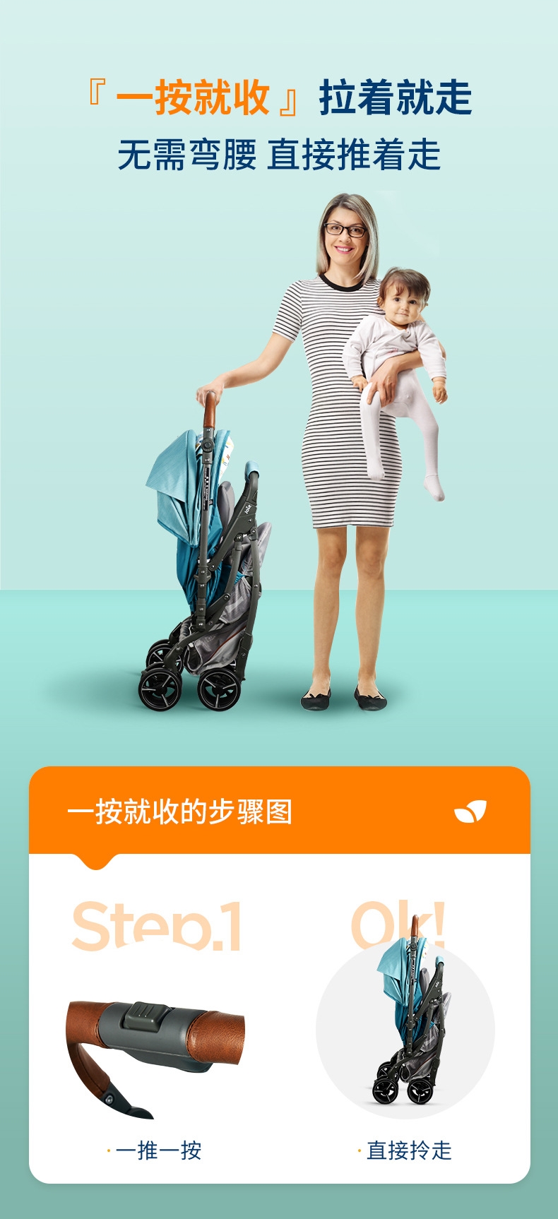 Joie巧儿宜芙洛特Pro婴儿推车 оптом из Китая