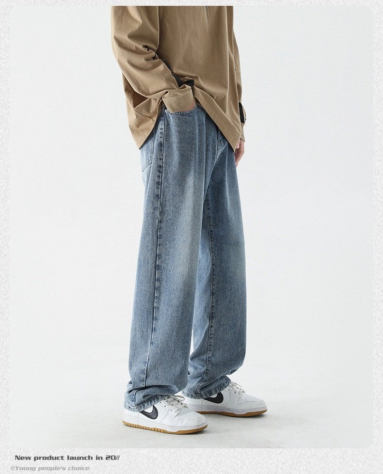 Wassup Мужские джинсы прямого кроя оптом из Китая