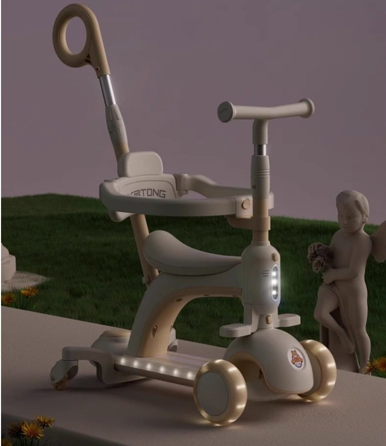 Детский трехколесный самокат оптом