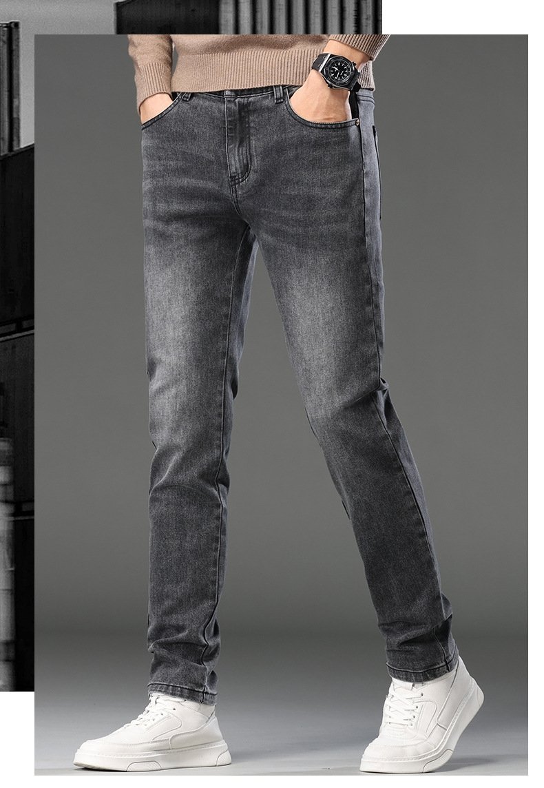Мужские джинсы весна-осень 2024 оптом из Китая