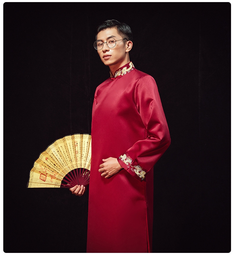 Китайский мужской костюм для свадебного торжества оптом из Китая