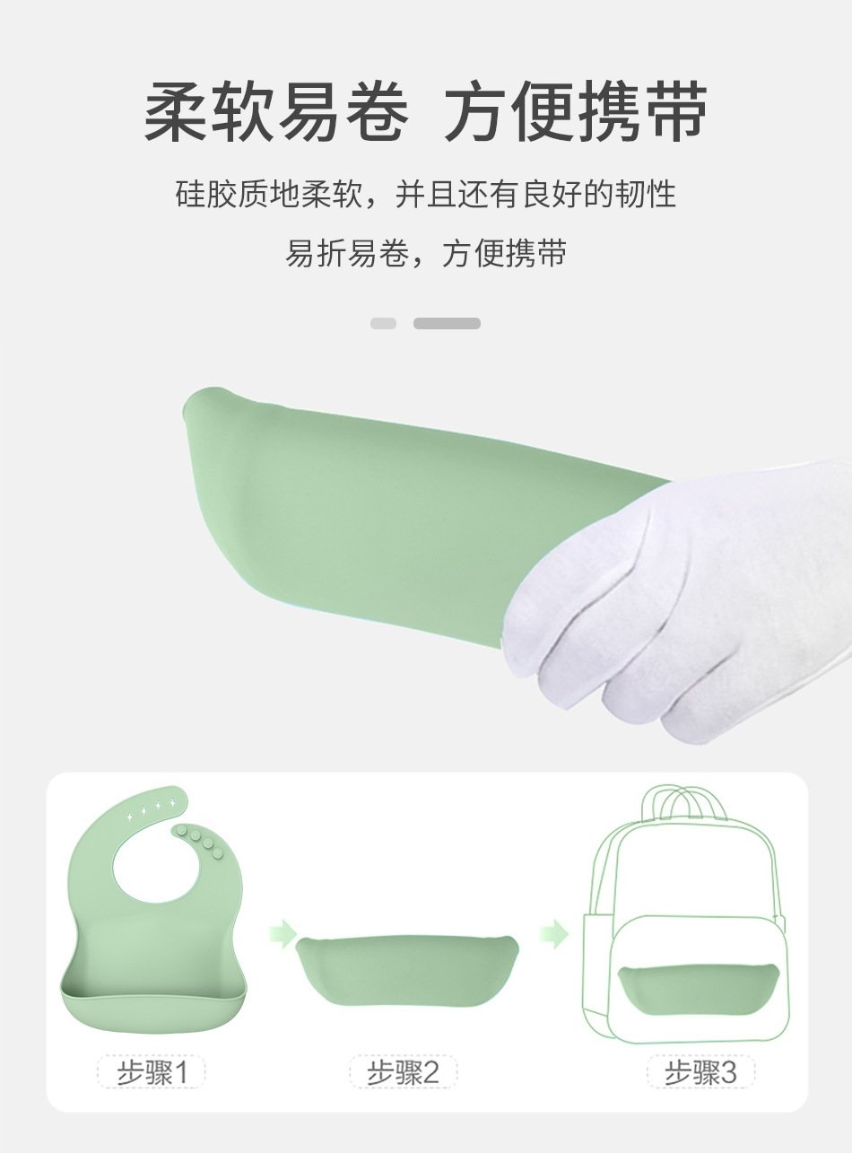 Детский набор посуды из силикона оптом