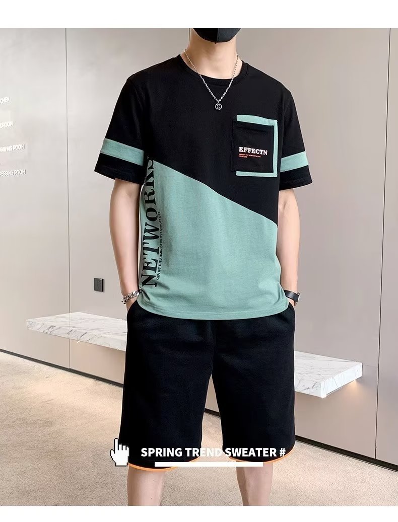 Летний спортивный костюм для мужчин оптом из Китая