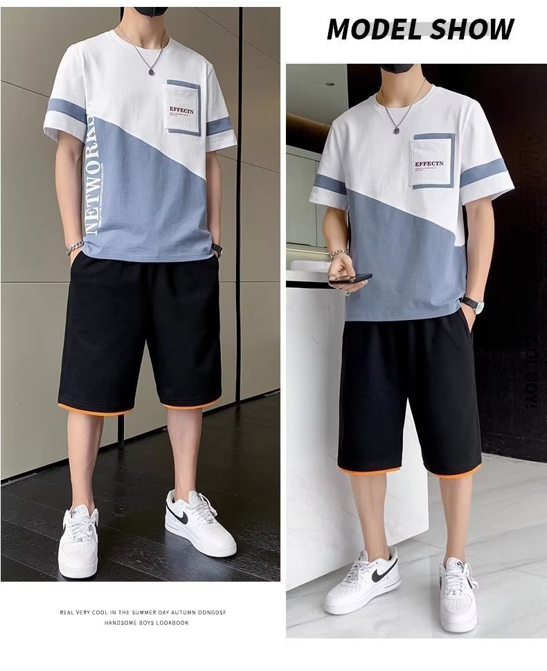 Летний спортивный костюм для мужчин оптом из Китая