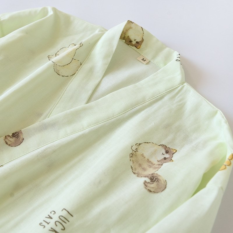 Халат из чистого хлопкового муслина оптом