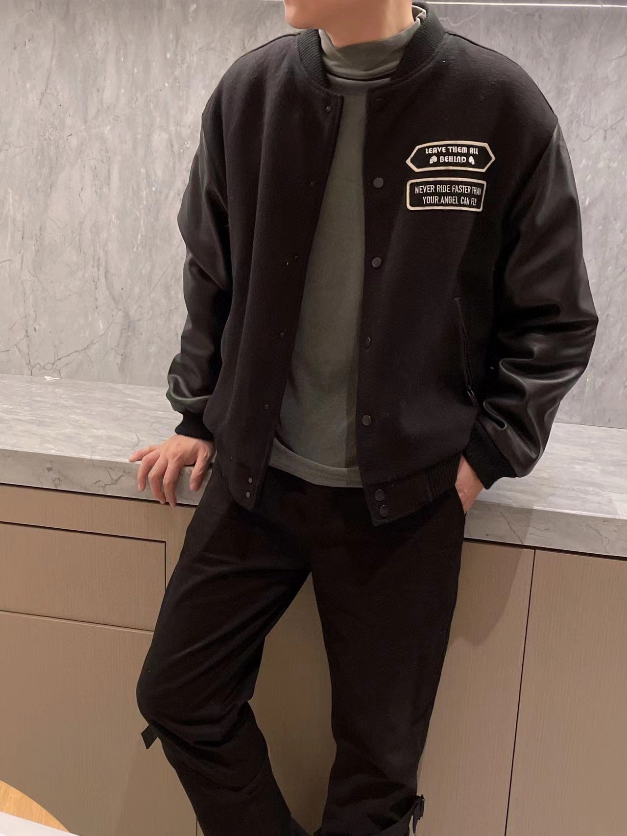 Термобелье для мужчин 3.0 полувысокий воротник осень-зима оптом