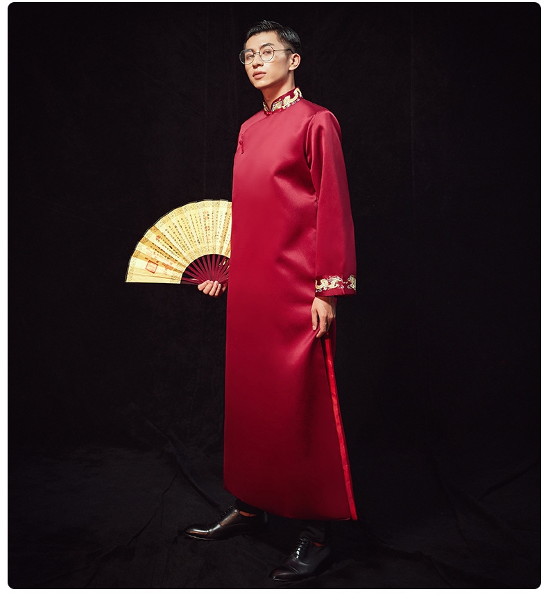 Китайский мужской костюм для свадебного торжества оптом из Китая