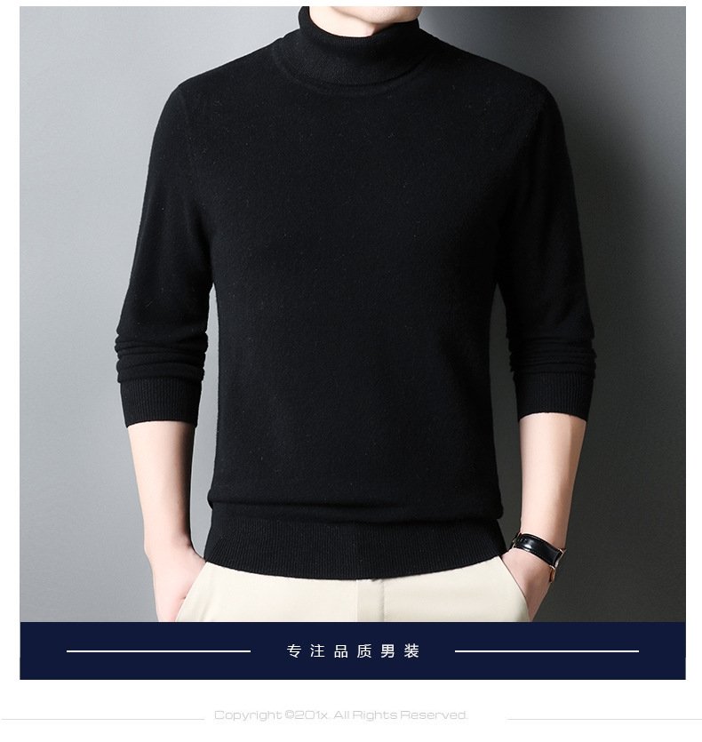 Мужской свитер из 100% шерсти оптом