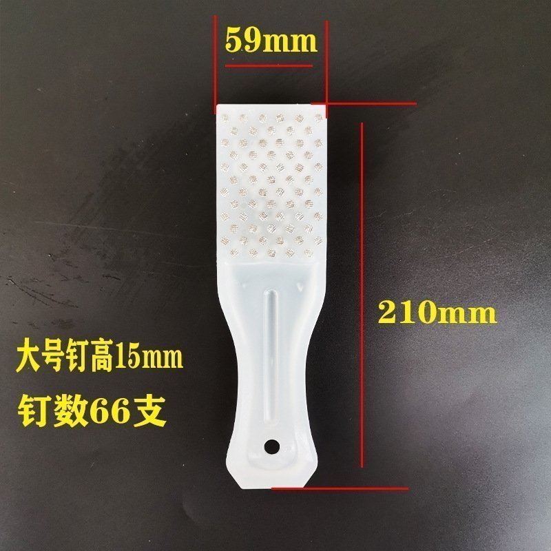 Рыбная чешуя из нержавеющей стали с пластиковой ручкой оптом