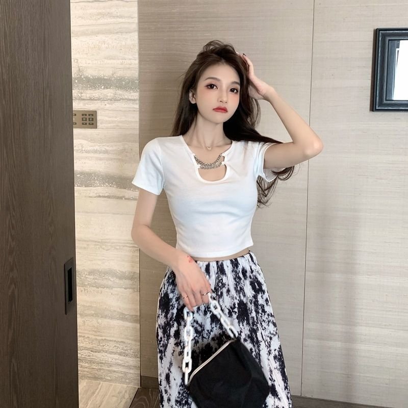 Футболка Черная с острым дизайном оптом