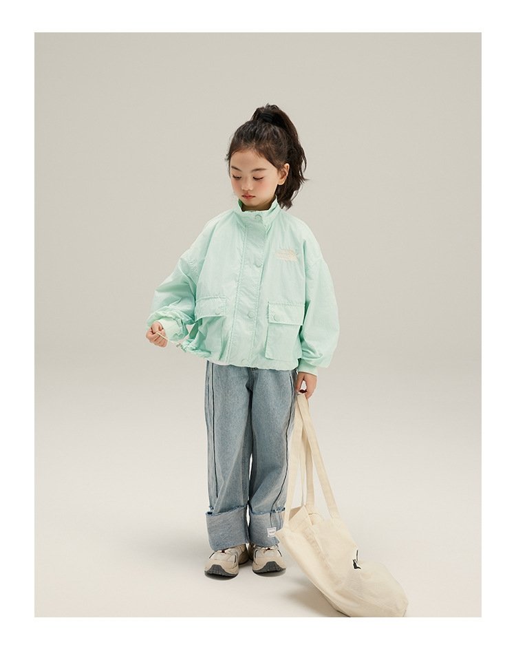 Детский легкий весенний жакет оптом из Китая